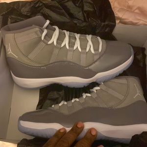 Cool grey Jordan 11   Size 10.5 mens shoes